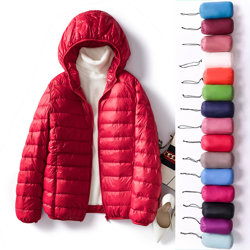 أكثر من حجم 5xl 6xl 7xl النساء - مراجعة Down Jacket Packable وسعره
