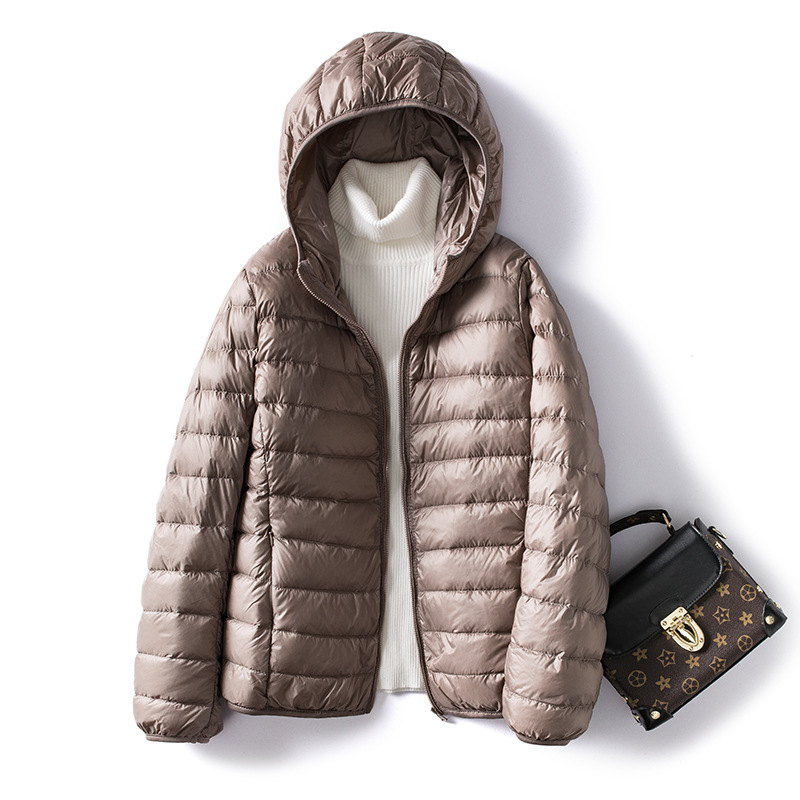 أكثر من حجم 5xl 6xl 7xl النساء - مراجعة Down Jacket Packable وسعره