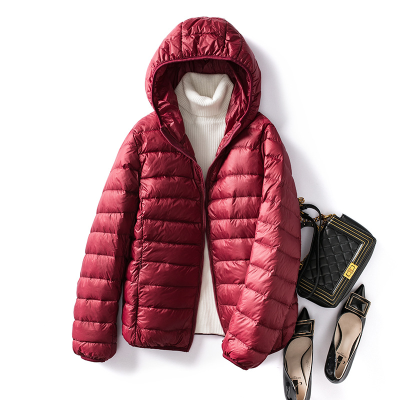 أكثر من حجم 5xl 6xl 7xl النساء - مراجعة Down Jacket Packable وسعره