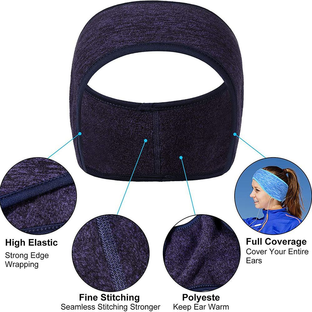 الرياضة في الهواء الطلق الشعر  - مراجعة Winter Headband Fleece وسعره