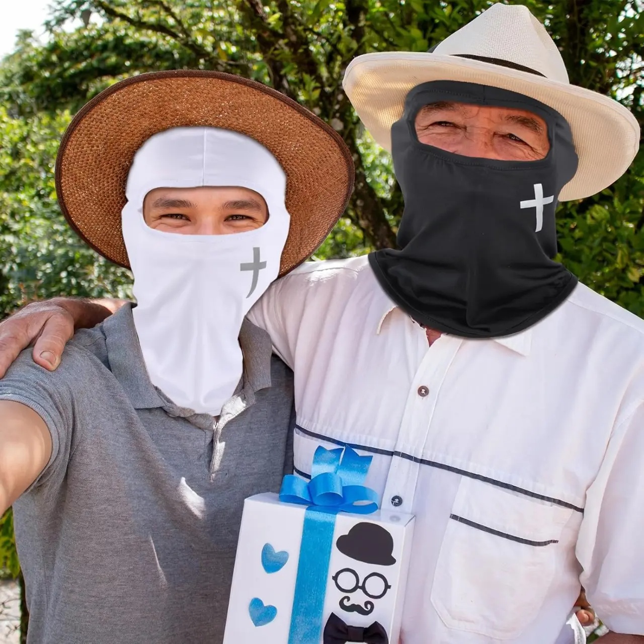 قطعتان من قناع الوجه الكامل لل - مراجعة Balaclava Ski Mask وسعره
