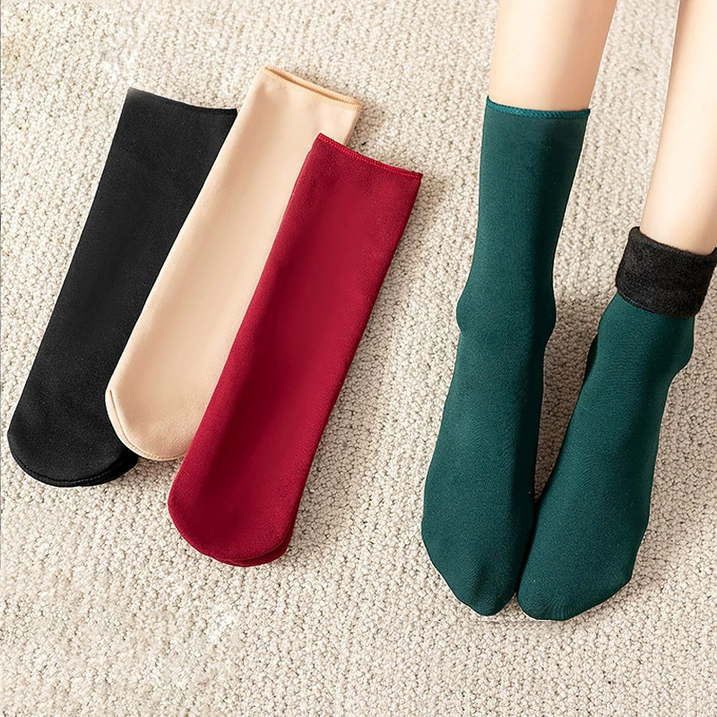 1-20Pairs النساء الشتاء الدافئ - مراجعة Thermal Sock Wool وسعره