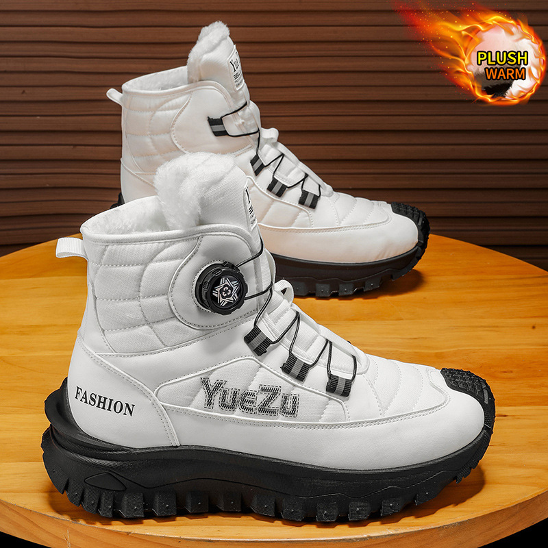 أحذية الثلوج الشتوية للرجال كب - مراجعة Waterproof Winter Boot وسعره