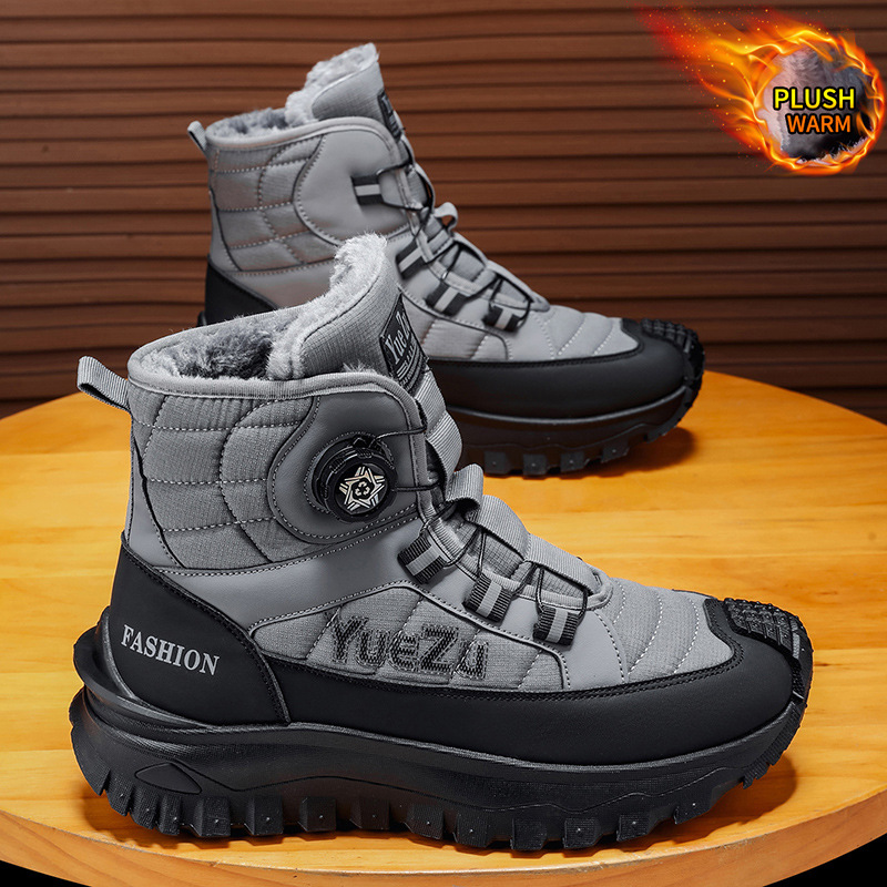 أحذية الثلوج الشتوية للرجال كب - مراجعة Waterproof Winter Boot وسعره