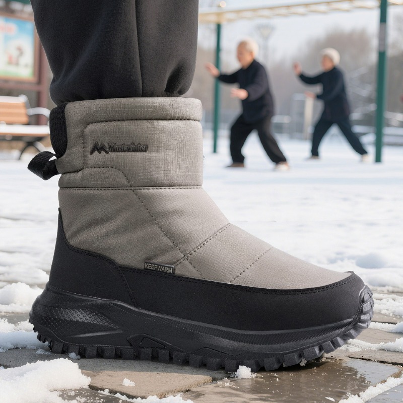أحذية رجالية دافئة للثلج مقاوم - مراجعة Waterproof Winter Boot وسعره