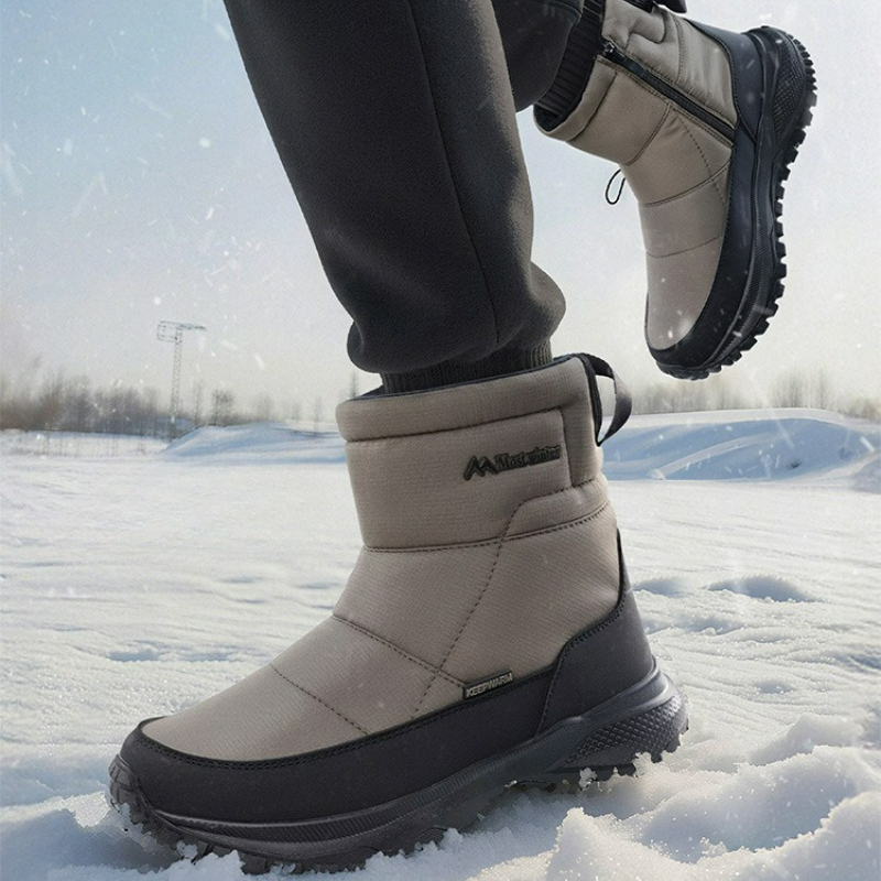 أحذية رجالية دافئة للثلج مقاوم - مراجعة Waterproof Winter Boot وسعره
