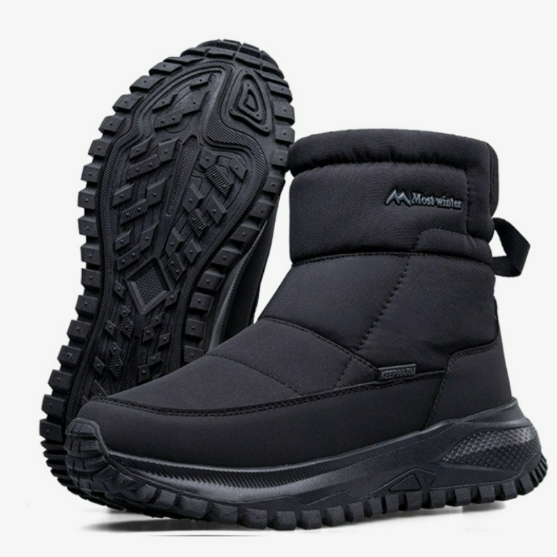 أحذية رجالية دافئة للثلج مقاوم - مراجعة Waterproof Winter Boot وسعره