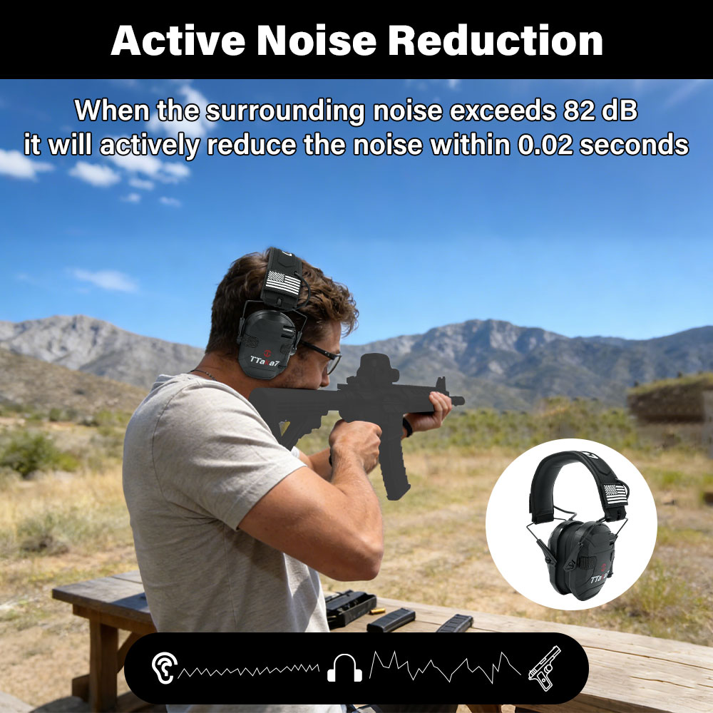 سماعات أذن إلكترونية قابلة للط - مراجعة Earmuffs Foldable وسعره