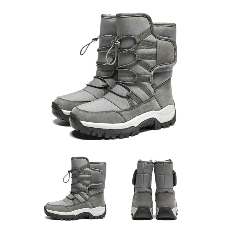 أحذية شتوية دافئة للرجال مبطنة - مراجعة Waterproof Winter Boot وسعره