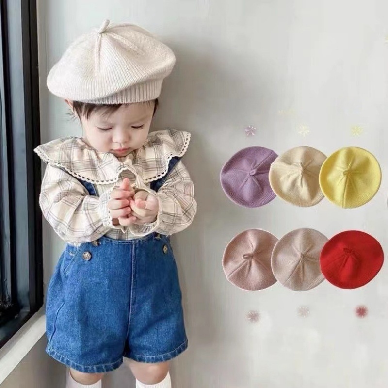 جديد وصول محبوك الطفل قبعة طفل - مراجعة Knit Beanie Hat Warm وسعره