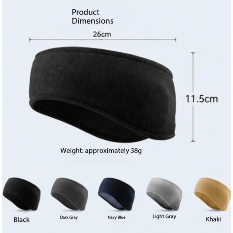 عصابة رأس للدراجات في الهواء ا - مراجعة Winter Headband Fleece وسعره
