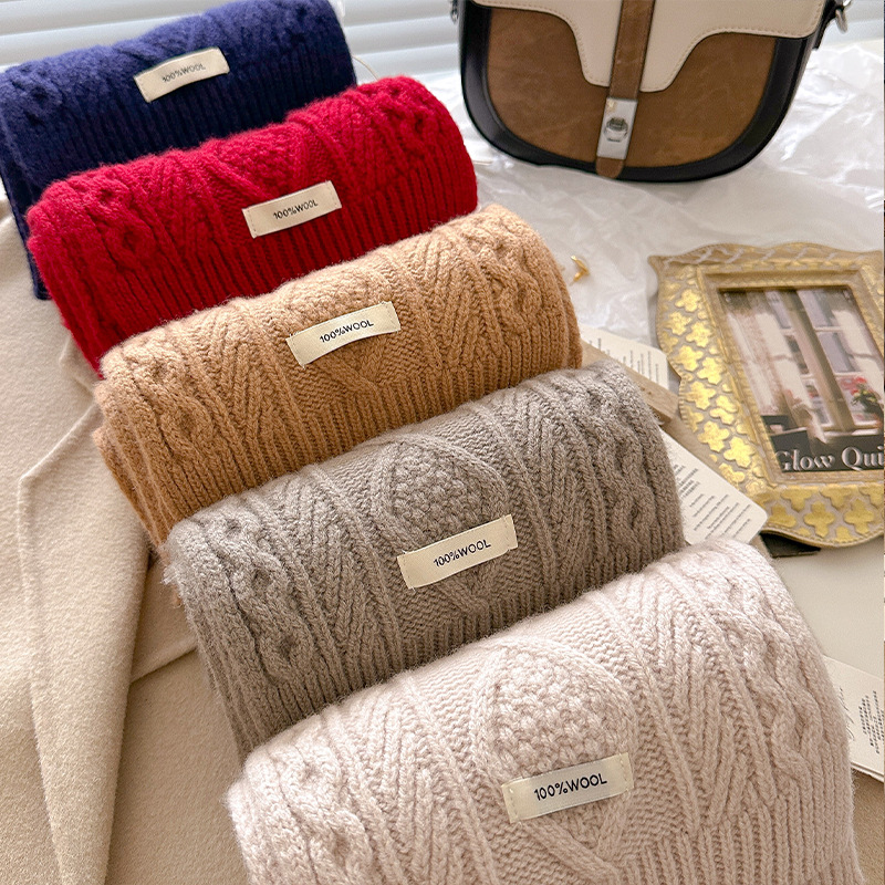 فاخر 100% وشاح من الصوف النساء - مراجعة Wool Scarf Men وسعره