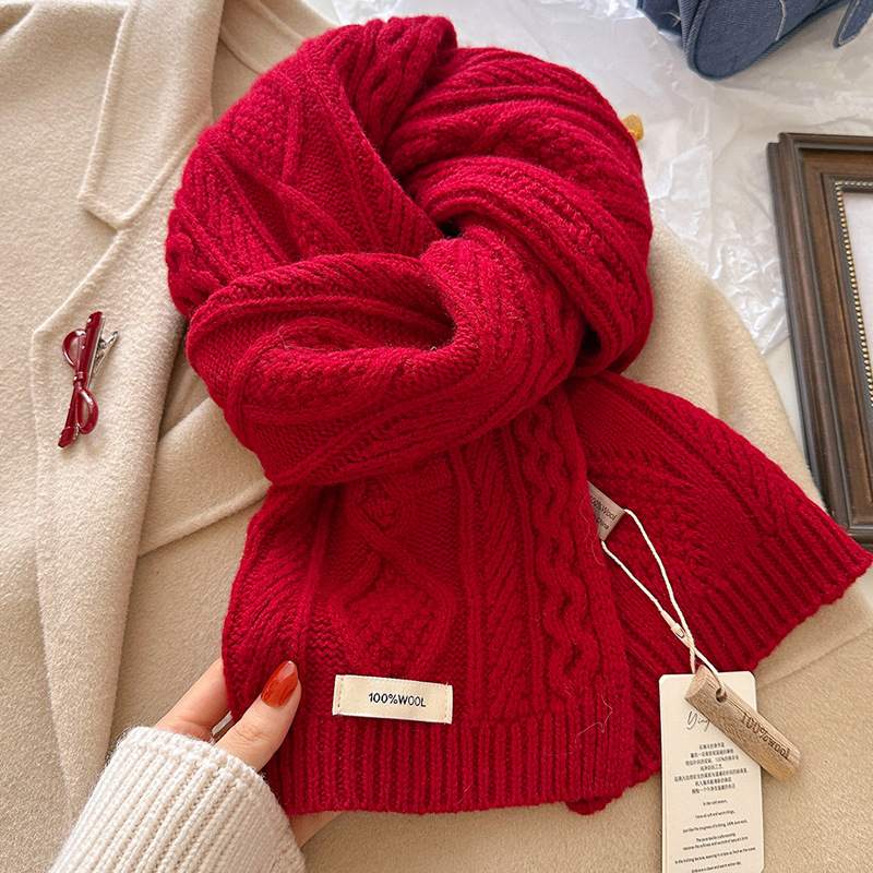 فاخر 100% وشاح من الصوف النساء - مراجعة Wool Scarf Men وسعره