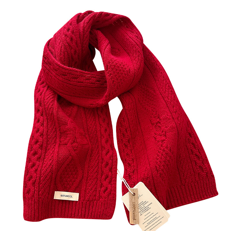 فاخر 100% وشاح من الصوف النساء - مراجعة Wool Scarf Men وسعره