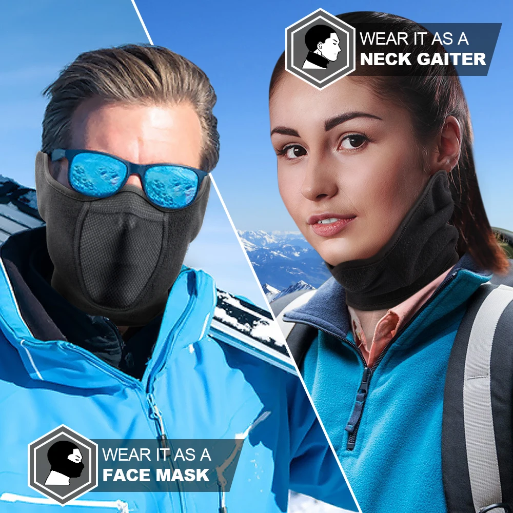 الشتاء الرقبة أدفأ غطاء للأذن  - مراجعة Fleece Ear Warmer Band وسعره