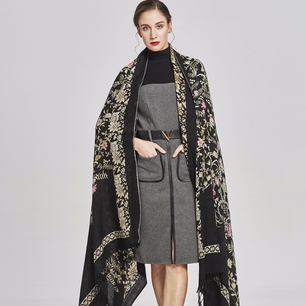 العلامة التجارية الفاخرة وشاح  - مراجعة Cashmere Pashmina Wrap وسعره