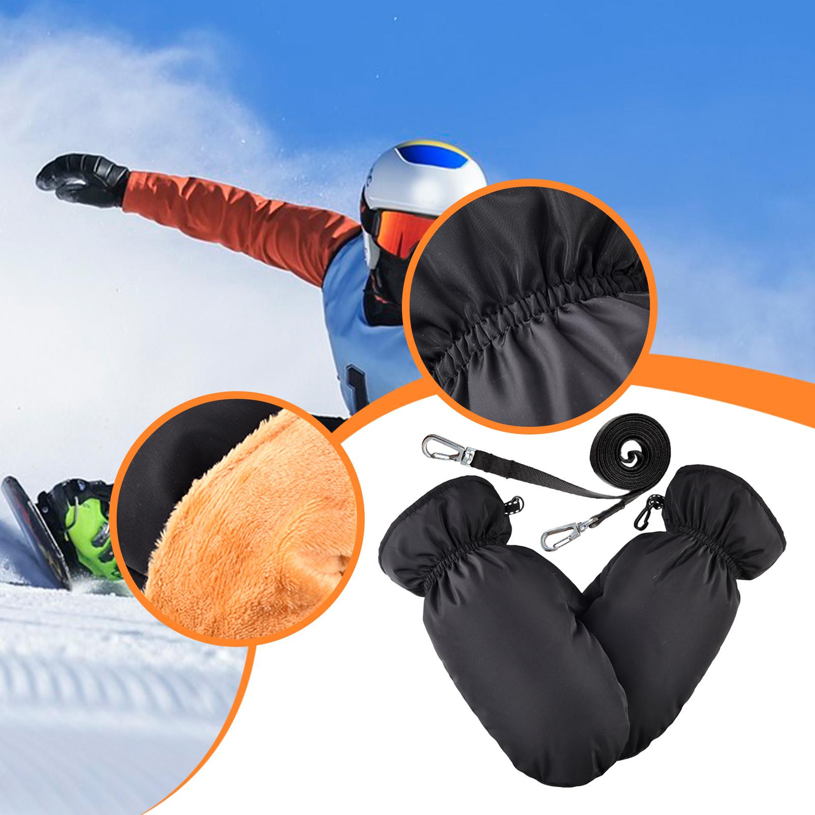 قفازات سفلية مقاومة للماء معزو - مراجعة Snow Glove Insulated وسعره