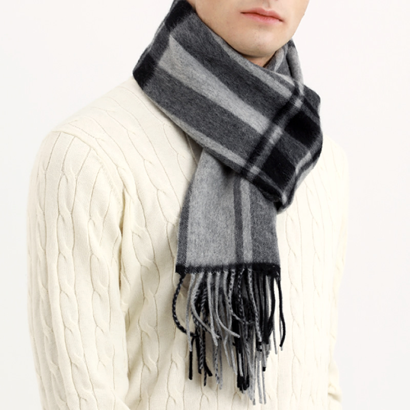 الباشمينا وشاح الرجال الشتاء ق - مراجعة Wool Scarf Men وسعره