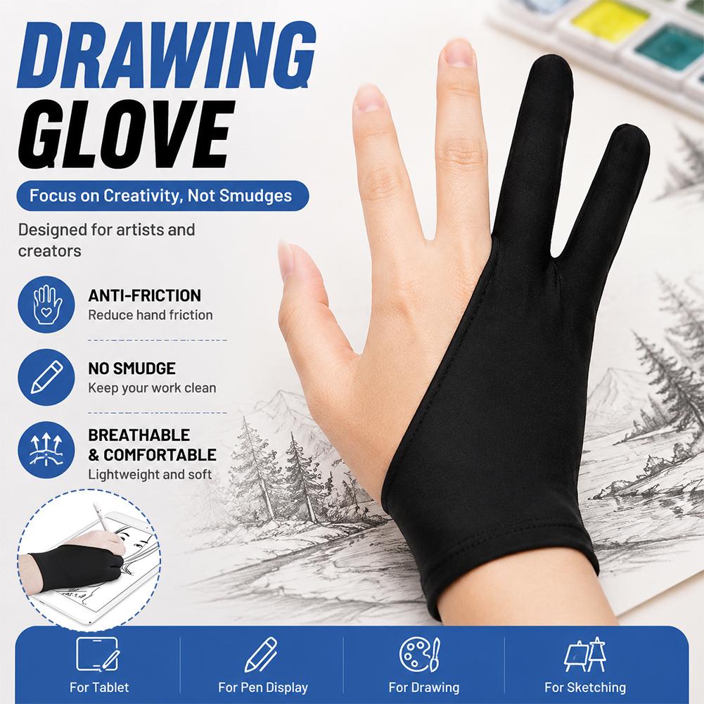 قفاز رسم مضاد للمس الشاشة، قفا - مراجعة Touch Screen Gloves وسعره