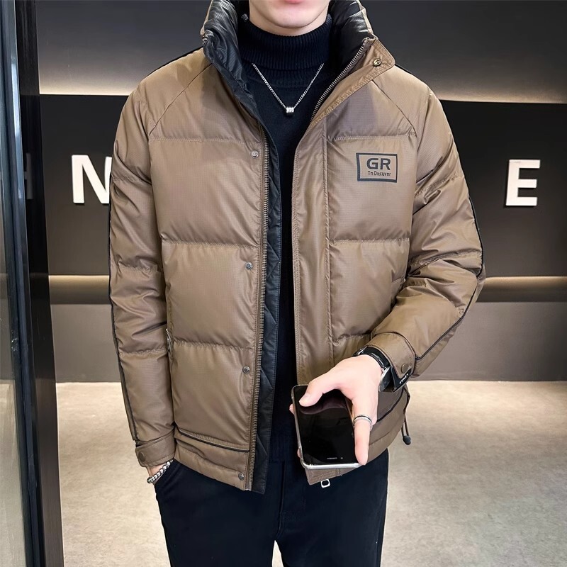 جاكيت رجالي من البط الأبيض ، ط - مراجعة Down Jacket Packable وسعره