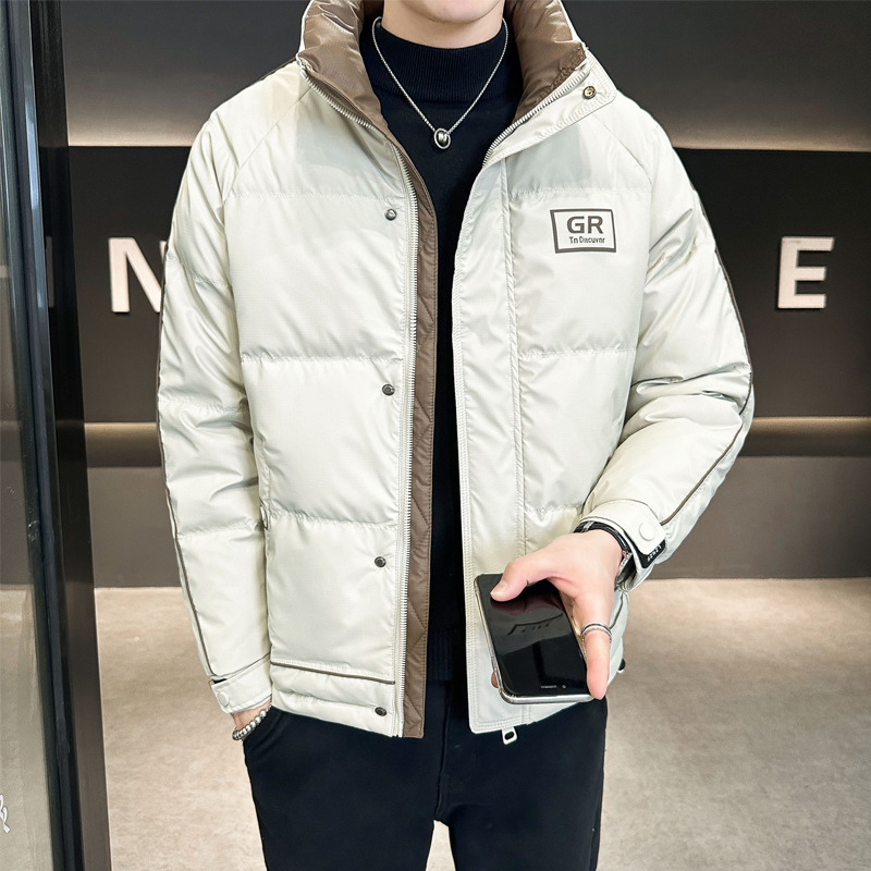 جاكيت رجالي من البط الأبيض ، ط - مراجعة Down Jacket Packable وسعره