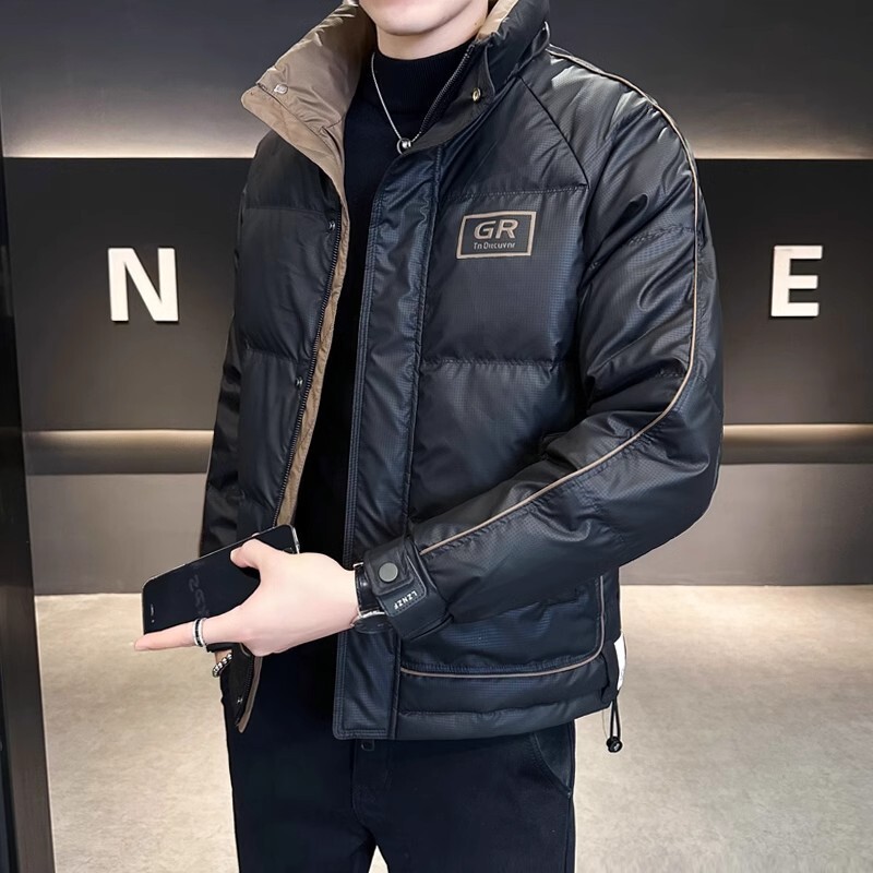 جاكيت رجالي من البط الأبيض ، ط - مراجعة Down Jacket Packable وسعره
