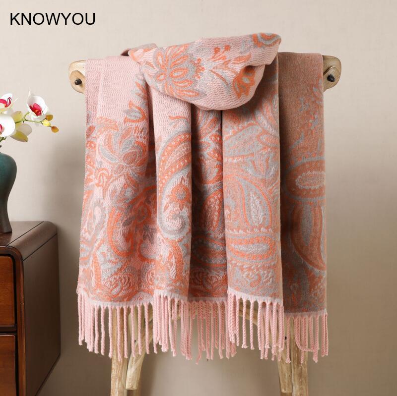 عكسها الجاكار الدافئة الكشمير  - مراجعة Cashmere Pashmina Wrap وسعره