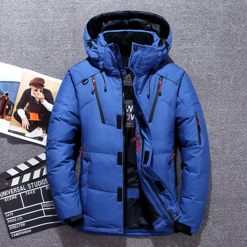 معطف رجالي من ريش البط الأبيض  - مراجعة Down Jacket Packable وسعره