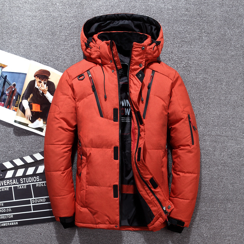 معطف رجالي من ريش البط الأبيض  - مراجعة Down Jacket Packable وسعره