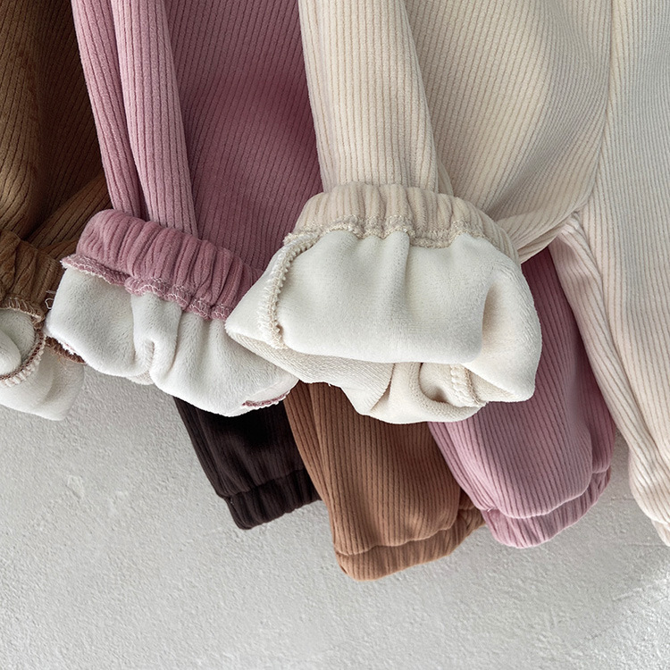 2025 الشتاء الرضع فتاة الدافئة - مراجعة Corduroy Pant Warm وسعره