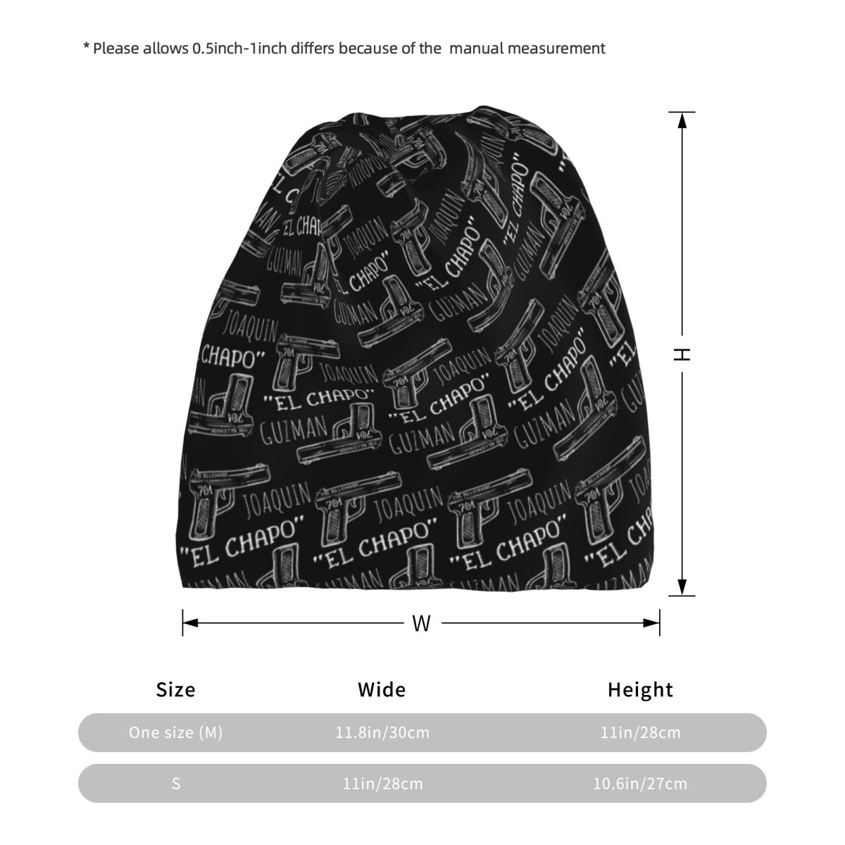 جواخين إل تشابو غوميزان، ناركو - مراجعة Knit Beanie Hat Warm وسعره