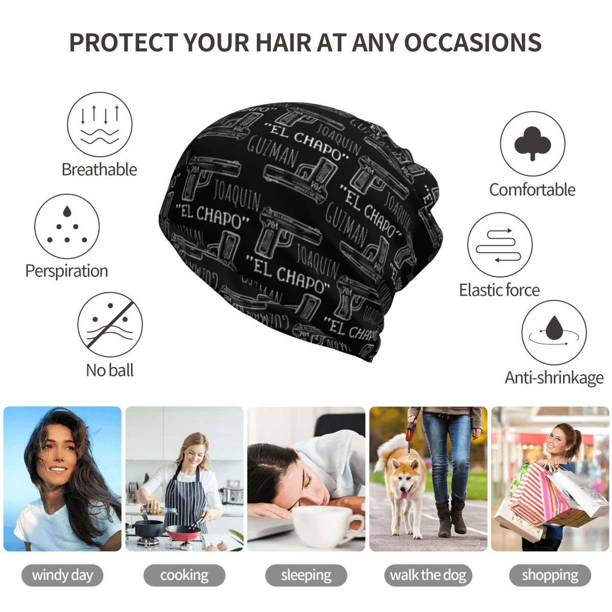 جواخين إل تشابو غوميزان، ناركو - مراجعة Knit Beanie Hat Warm وسعره